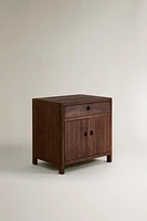 ELM WOOD SIDE TABLE