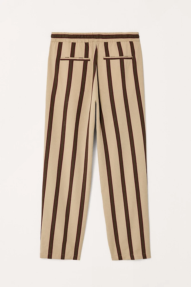 PANTALON COUPE DÉCONTRACTÉE RAYURES LIMITED EDITION