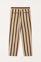 PANTALON COUPE DÉCONTRACTÉE RAYURES LIMITED EDITION