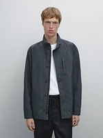 Technical fabric jacket