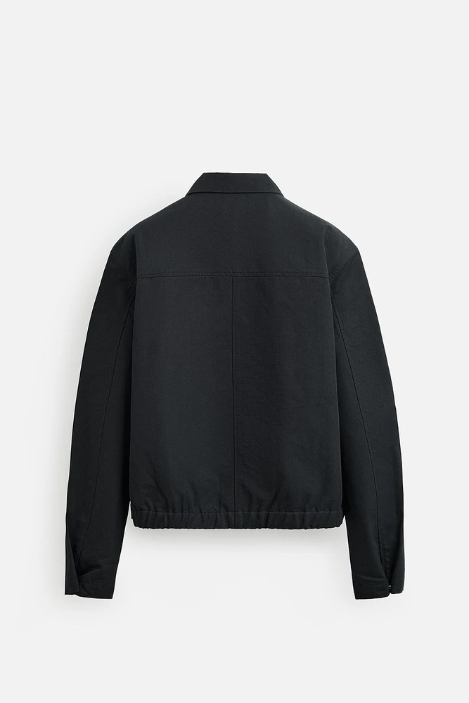 WATER REPELLENT REGULAR FIT JACKET