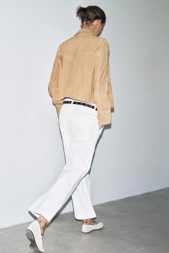 ZW COLLECTION CROPPED CHINO PANTS