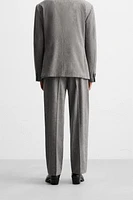 LIMITED EDITION TEXTURED SUIT PANTS