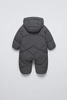 QUILTED NYLON ROMPER