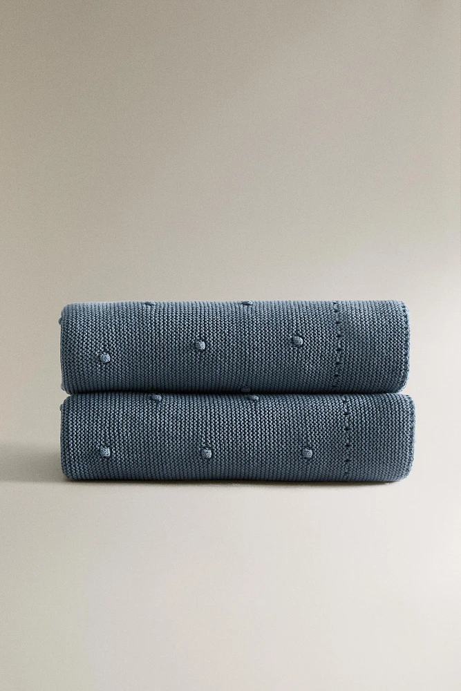 COUVERTURE ENFANT MAILLE