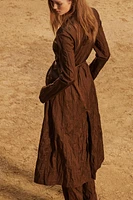 LIMITED EDITION TEXTURED FROCK COAT