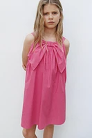 DRESS WITH MAXI BOW