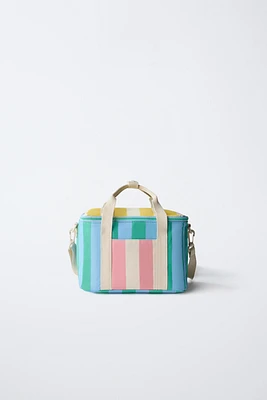 STRIPED CROSSBODY BAG