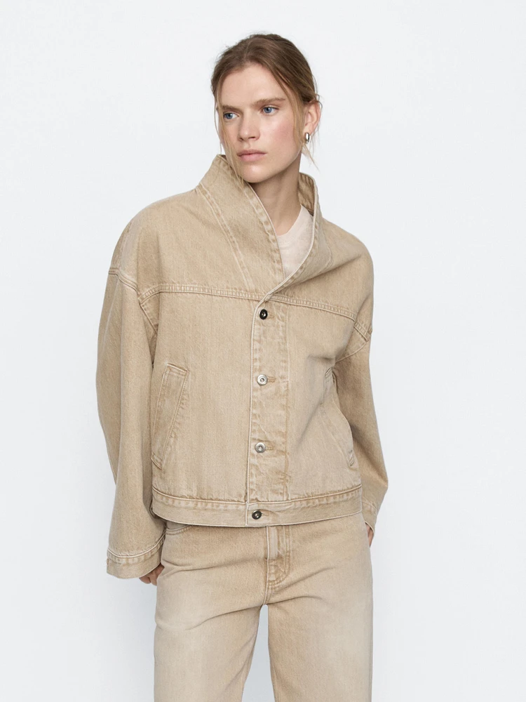100% cotton denim jacket
