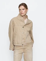 100% cotton denim jacket