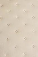 QUILTED DOTTED PILLOW SHAM FOR QUILT