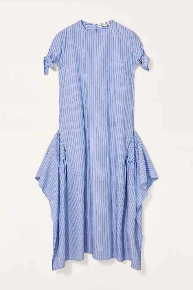 ROBE ASYMÉTRIQUE RAYURES LIMITED EDITION