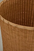 CORBEILLE BAMBOU TRESSÉ
