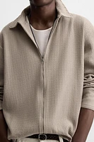 VESTE STRUCTURÉE À CARREAUX