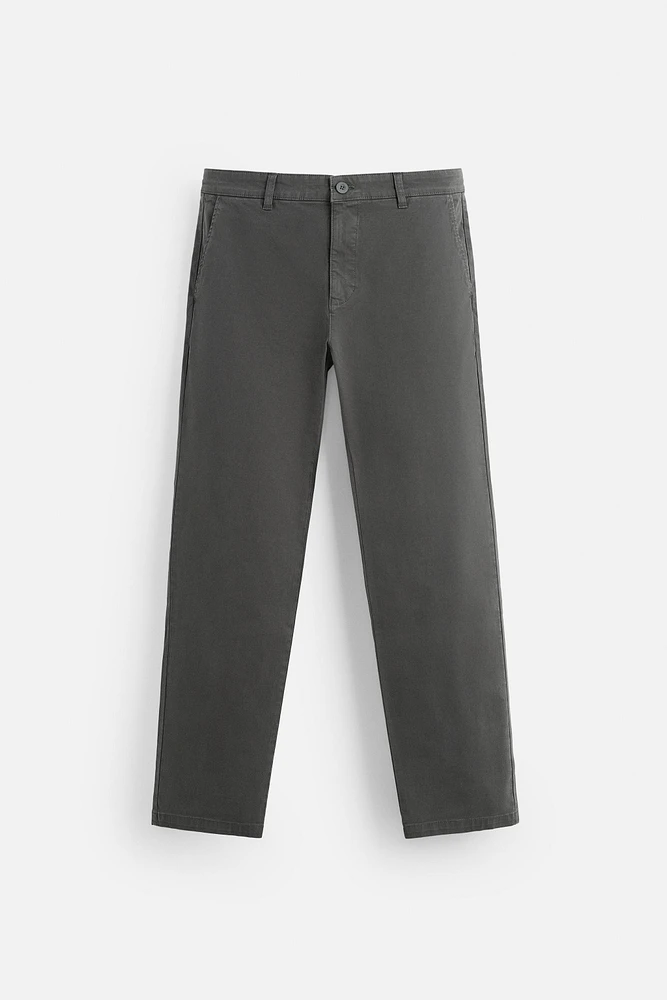 SLIM FIT CHINO PANTS