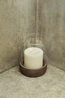 LANTERNE VERRE RECYCLABLE ET CÉRAMIQUE