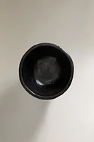 DECORATIVE IRREGULAR TERRACOTTA BOWL