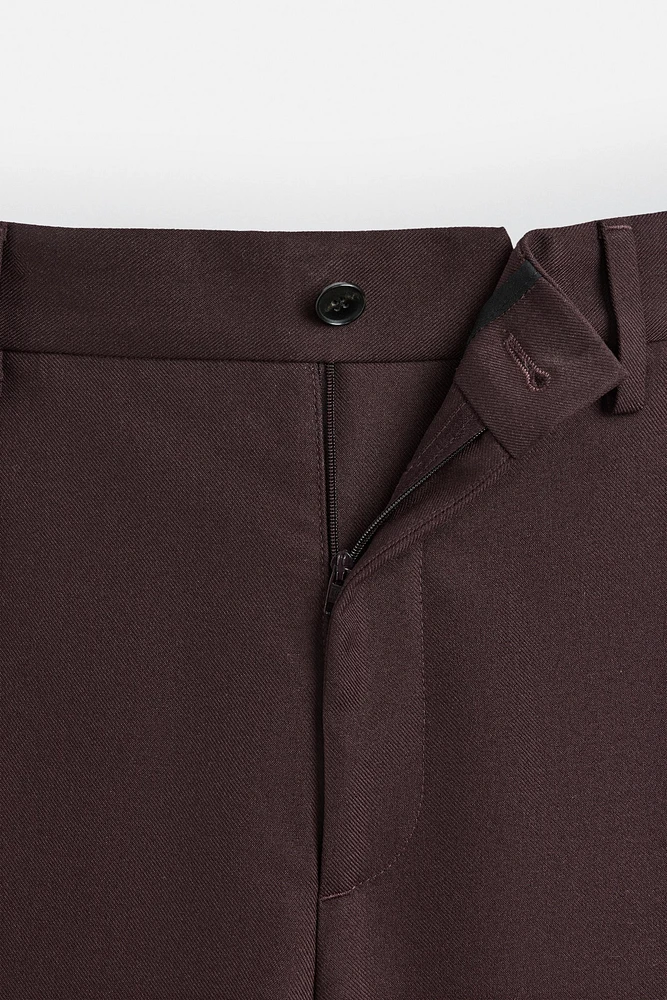REGULAR FIT SUIT PANTS