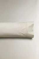 EMBROIDERED PILLOWCASE