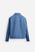 REGULAR FIT COTTON JACKET