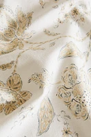 SERVIETTE DE TABLE IMPRIMÉ FLORAL