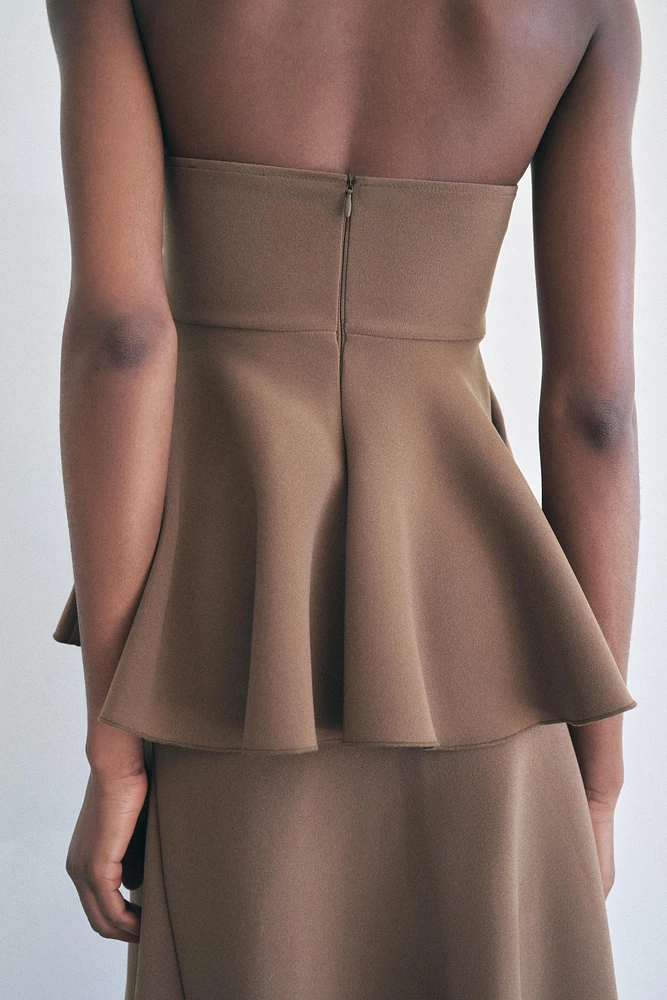 TOP BUSTIER EN CRÊPE