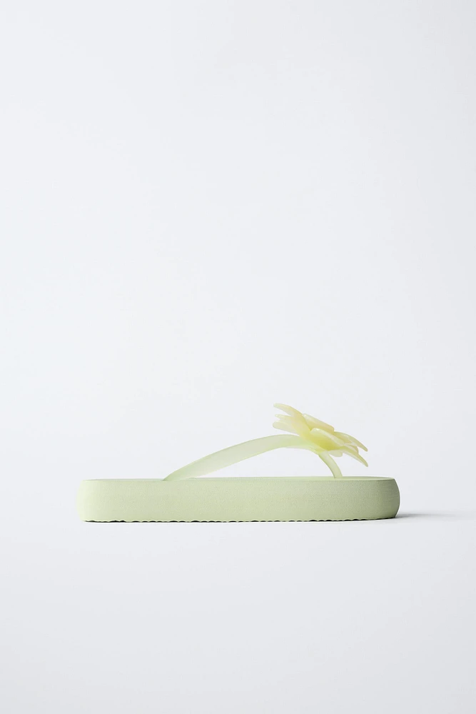 3D FLOWER POOL SLIDES