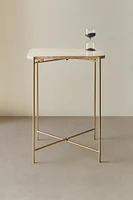 MARBLE SIDE TABLE