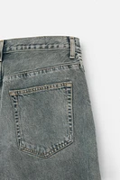 BAGGY FIT JEANS WITH SEAMS