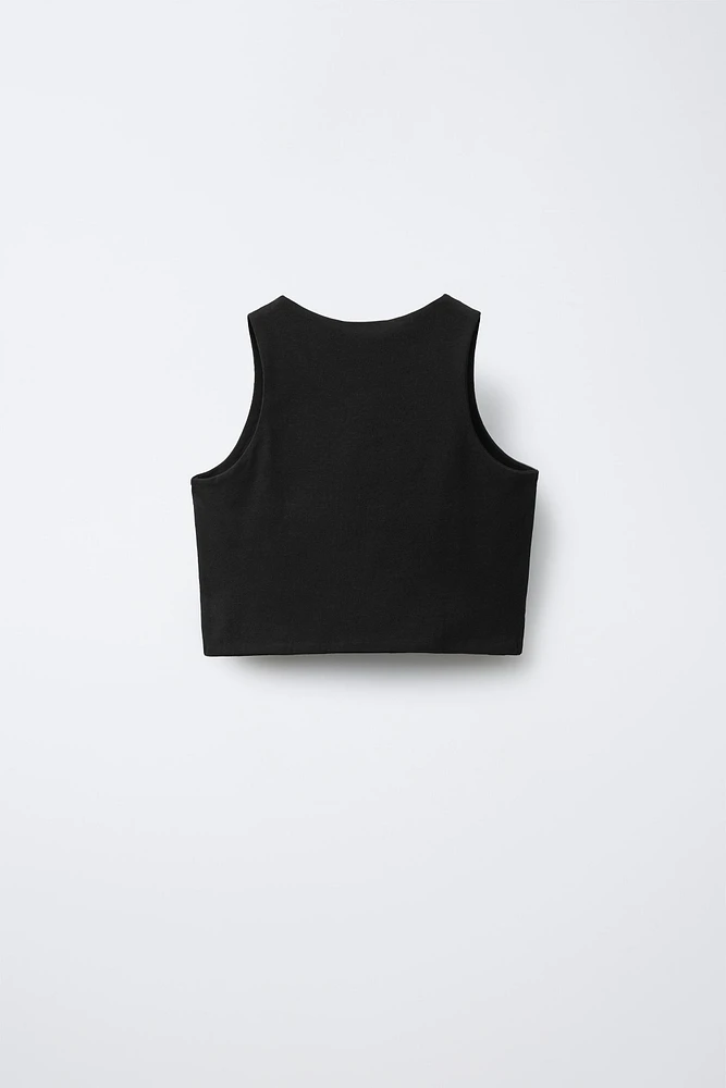 STRAPPY CROP TOP