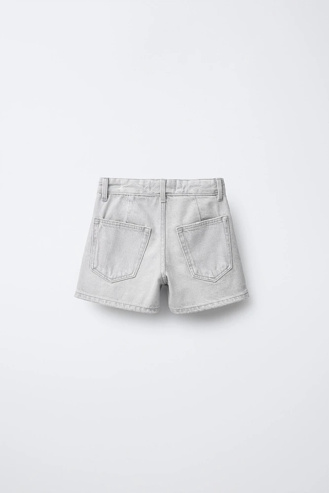 DENIM SKORT