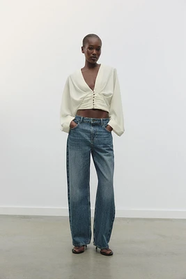LOOSE FIT HIGH RISE WIDE LEG Z1975 JEANS