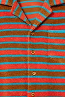 CHEMISE POLO EN TISSU ÉPONGE À RAYURES ÉDITION LIMITÉE