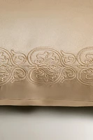BORDER THROW PILLOW COVER