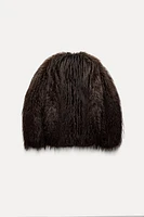FAUX FUR BOMBER JACKET LIMITED EDITION