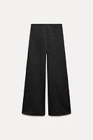 PANTALON LARGE SOFT PIQUÉ