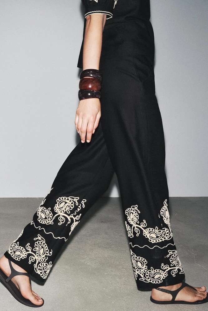 PANTALON CULOTTE BRODÉ ZW COLLECTION