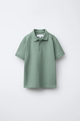 BASIC PLAIN POLO SHIRT