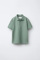 BASIC PLAIN POLO SHIRT