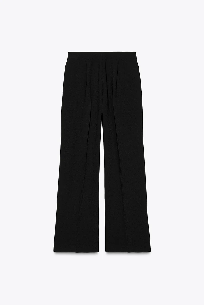 WIDE FIT PANTS WITH DARTS ZW COLLECTION