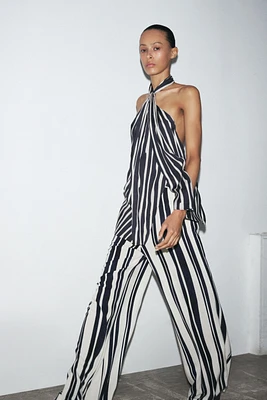 TOP HALTER RAYURES ZW COLLECTION