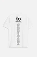 T-SHIRT À IMPRIMÉ PHOTO STEVEN MEISEL 50TH ANNIVERSARY