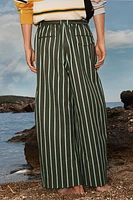 PANTALON COUPE LARGE RAYURES ÉDITION LIMITÉE