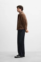 SUEDE LEATHER JACKET