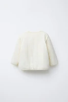 TEXTURED QUILTED JACKET