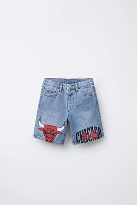 CHICAGO BULLS NBA DENIM SHORTS