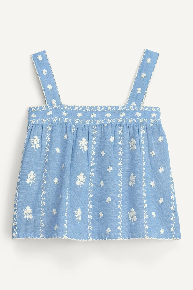 EMBROIDERED TOP LIMITED EDITION