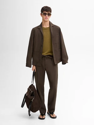 Pantalon 100 % lin ensemble