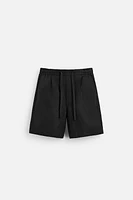 100% LINEN SHORTS