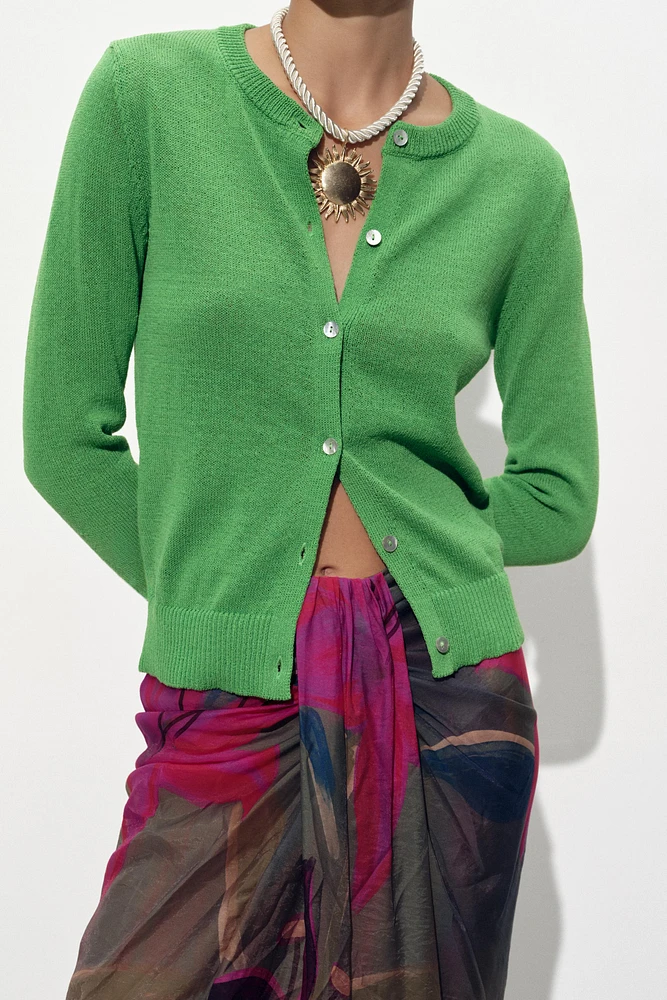 RUSTIC KNIT JACKET
